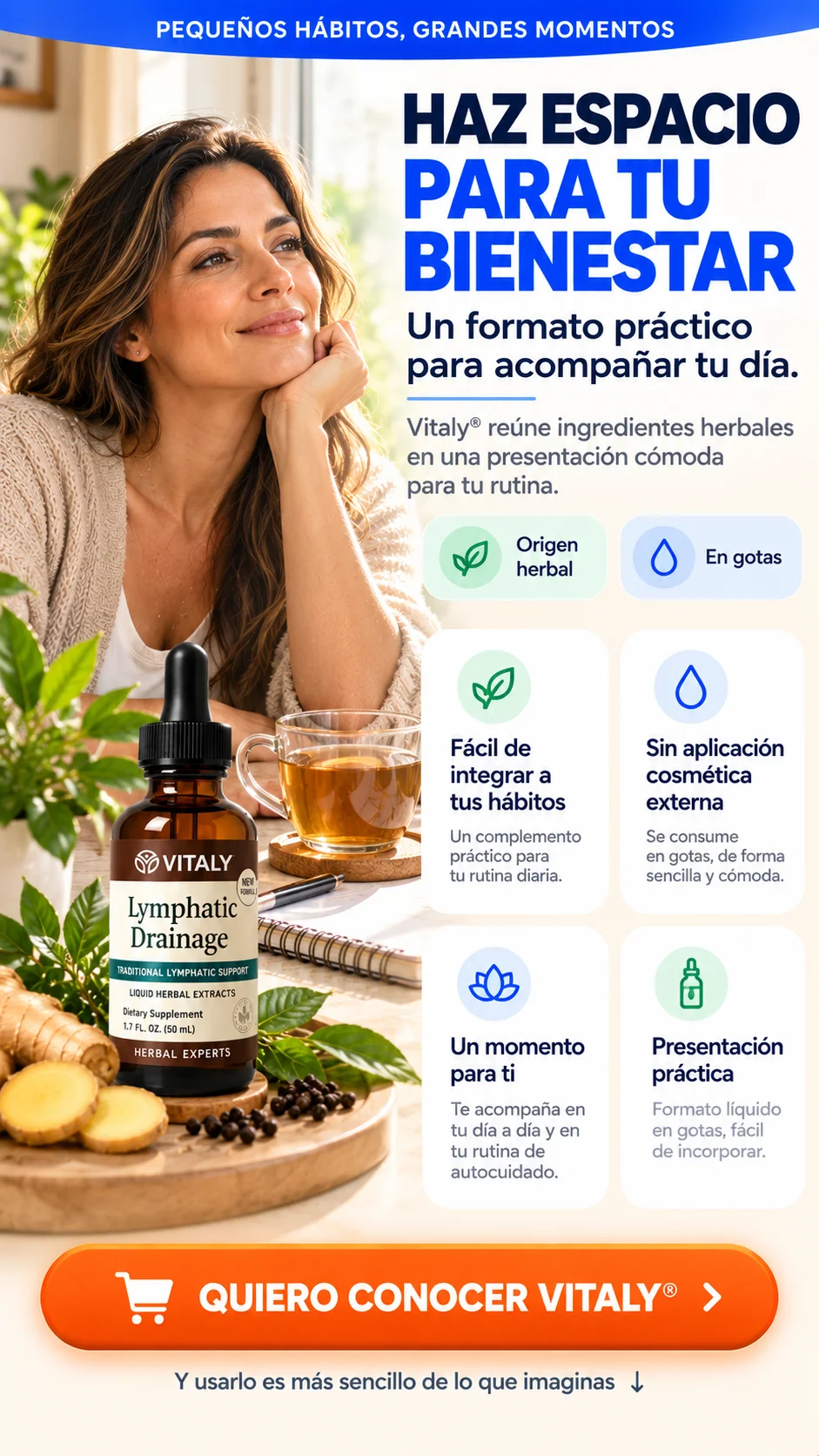 Gotas Herbales para el Bienestar y Equilibrio Corporal.