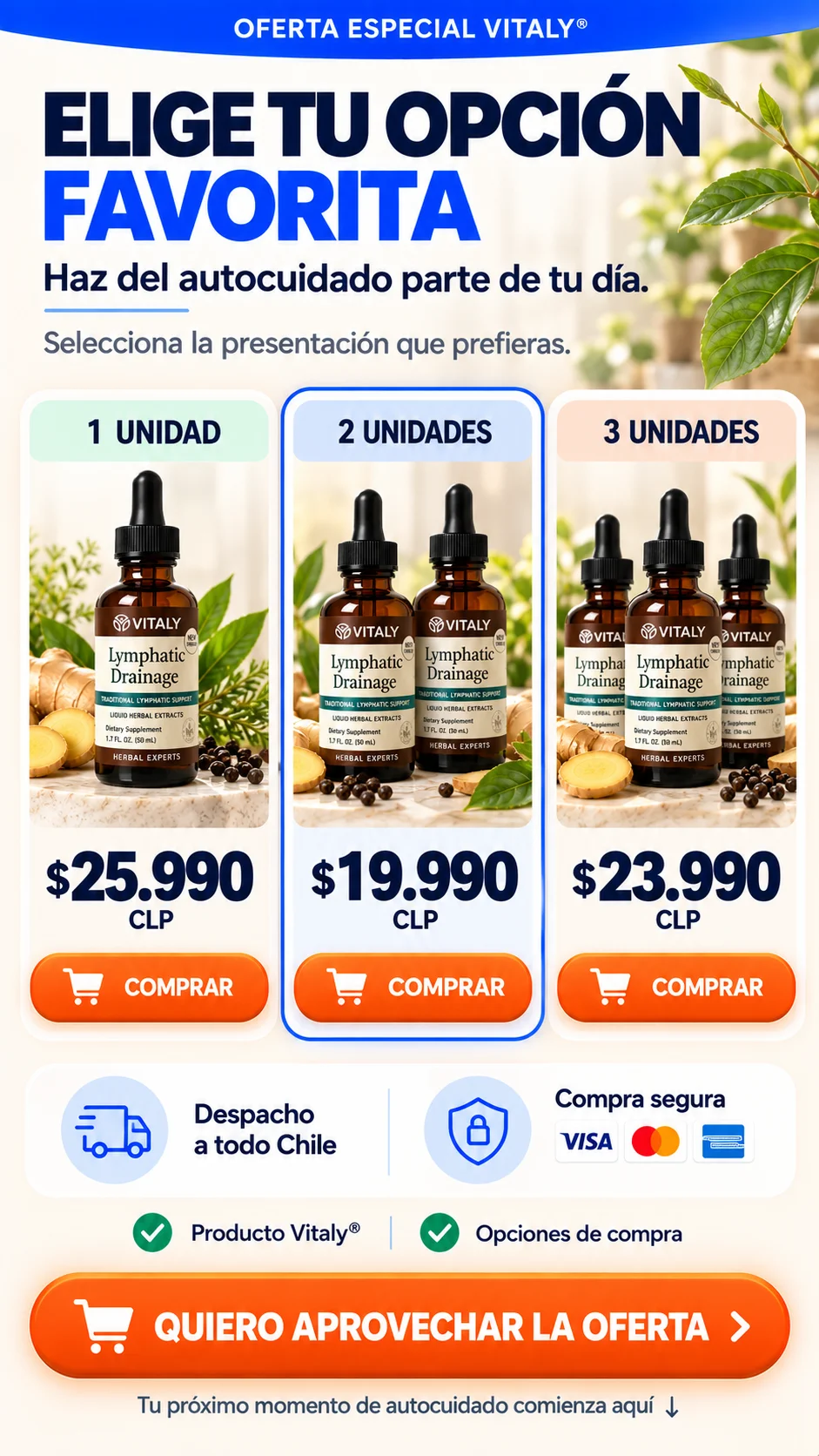 Gotas Herbales para el Bienestar y Equilibrio Corporal.